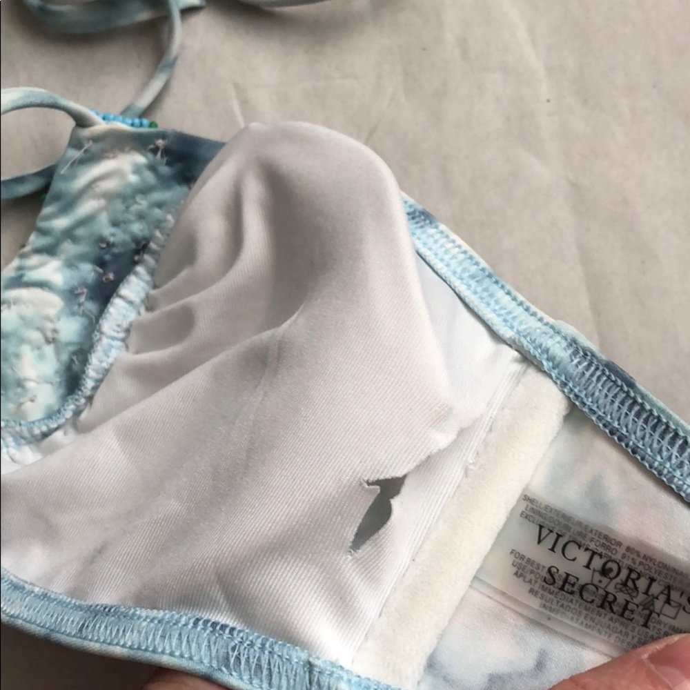 Victorias Secret beaded Bikini Top! - Picture 7 of 8